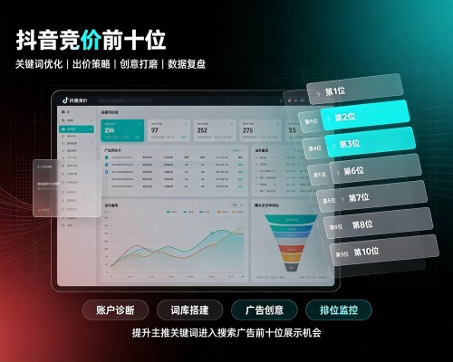 马山抖音搜索竞价